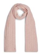 Th Timeless Scarf Pink Tommy Hilfiger