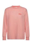 Crisp Jersey Bolette Tee Ls Pink Mads Nørgaard