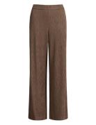 Wide Leg Trousers, Tanarys Brown Ivo Nikkolo