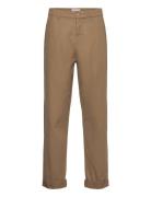 Wide Fit Twill Pants Brown Lindbergh