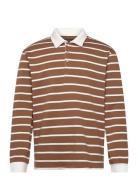 Mahaig Rugby Stripe Brown Matinique