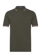 Twin Tipped Fp Shirt Green Fred Perry