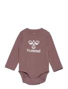 Hmlflips Body L/S Pink Hummel