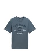 Logo Tee Blue Tom Tailor