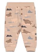 Pants Aop Beige En Fant