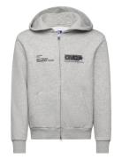 Jcoreflex Sweat Zip Hood Jnr Grey Jack & J S