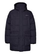 D2. Long Alta Down Jacket Navy GANT