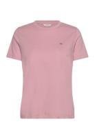 Reg Shield Ss T-Shirt Pink GANT