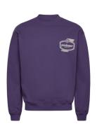 St D Island Crewneck Purple Pas De Mer