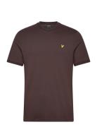 Ottoman Tipped T-Shirt Brown Lyle & Scott