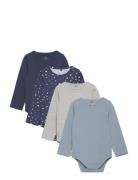 Tnsbbaby Boys Basic L_S Body Multi Pack Navy The New