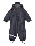 Pu Snow Suit 2 Zip Recycled Navy Mikk-line