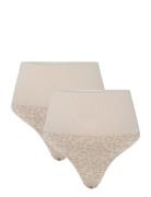 Mlshelby G-String 2-P A. Beige Mamalicious