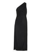 Talitha Plisse Maxi Dress Black French Connection