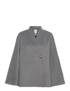 Objlinn L/S Oz Open Jacket Div Grey Object