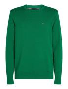 Essential Ssnl Cotton Crew Neck Green Tommy Hilfiger