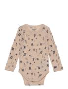 Body Ls - Aop Beige CeLaVi