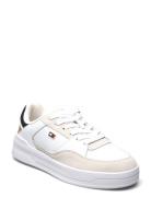 Essent Basket Sneaker Metallic White Tommy Hilfiger