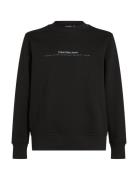 Minimal Logo Crew Neck Black Calvin Klein Jeans