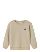 Nmmvallen Ls Nreg Sweat Bru Beige Name It