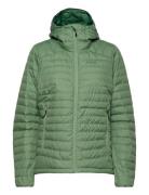 Lava Light Down Jacket W/Hood Women Jade Green Xs Green Bergans