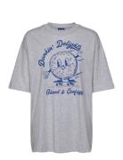 Over D Tee_B_3 Grey HUGO BLUE