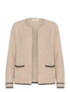 Cronie Knit Cardigan Beige Cream