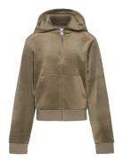 Jc Diamante Zip Thru Hood Green Juicy Couture