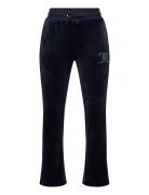 Diamante Velour Bootcut Navy Juicy Couture