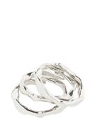 Wyatt Recycled Rings, 3 In A Set Silver Pilgrim