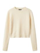 Nlflodet Ls Short S Knit Cream LMTD