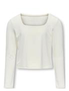 Kogea L/S 2-Ways Top Jrs White Kids Only