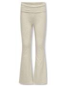 Kogfelina Fold Down Pants Cs Jrs Beige Kids Only