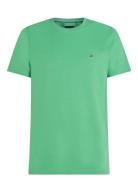 Stretch Slim Fit Tee Green Tommy Hilfiger