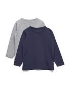 Basic T-Shirt Ls Grey Minymo