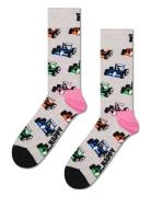 Race Car Sock Grey Happy Socks