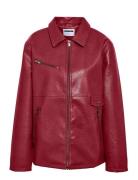 Nmgwen Pu Jacket Red NOISY MAY