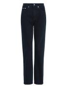 High Rise Straight Navy Calvin Klein Jeans