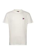 Tjm Reg Badge Tee Ext White Tommy Jeans