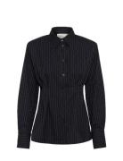 Daciagz Shirt Navy Gestuz