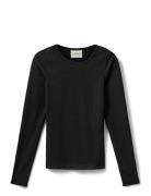 Patriciasy T-Shirt Long Sleeve Black Sofie Schnoor Young