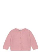 Button Knit Cardigan Pink Mango