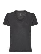 V Neck Tee Black Lee Jeans