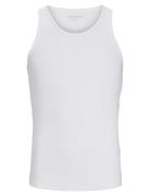 Jorislington Rib Tank Top White Jack & J S