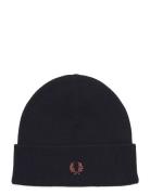 Classic Beanie Black Fred Perry