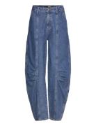 Twill Cargo Pants Blue ROTATE Birger Christensen