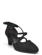 Women Court Sho Black Tamaris