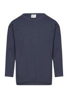 Top Ls Essential Solid Navy Lindex