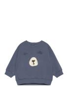 Sweatershirt With 3D Ears Navy Lindex