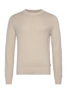 Oliver Structure Sweater Beige J. Lindeberg